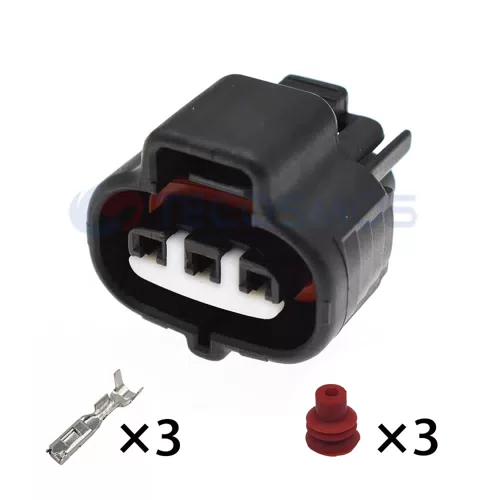 Whsensors 3-Pin Female Waterproof Wire Harness Nylon ABS Oil Pressure Control Plug for Car Copper Contact Material... - image 3